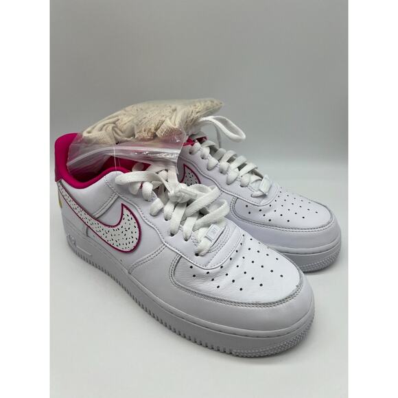 Nike Air Force 1 Low ‘07 ‘Dragon Fruit’ DV3809-100 Size Women’s 10.5 NEW - Picture 6 of 12